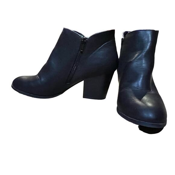 Style & Company Masrinaa Ankle Booties black womens size 9.5 - Picture 3 of 10